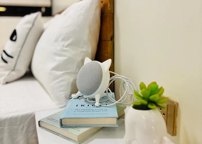 Hikari Neko Japandi Near Fuente, Free Parking - Fast Wi-fi Netflix Apartment